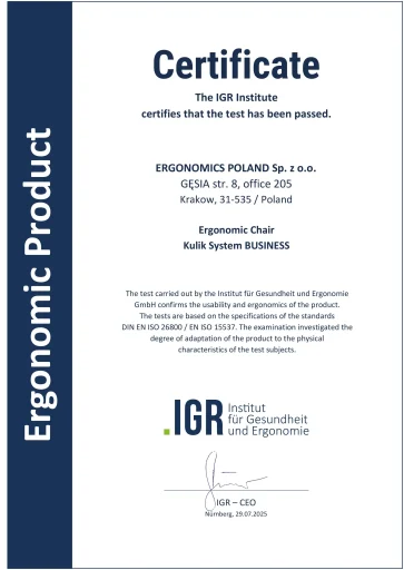 Test-Certificate_ERGONOMICS-POLAND-Sp.-z-o.o._Ergonomic-chair-Kulik-System-BUSINESS_IGR_04-08-25_English-1-scaled